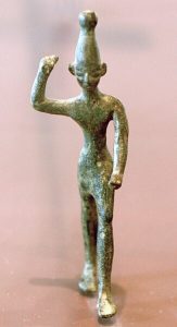 Statuia Zeului Baal de la Ugarit - Louvre